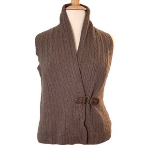 Lauren by Ralph Lauren Wool & Rabbit Vest